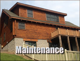  Ether, North Carolina Log Home Maintenance